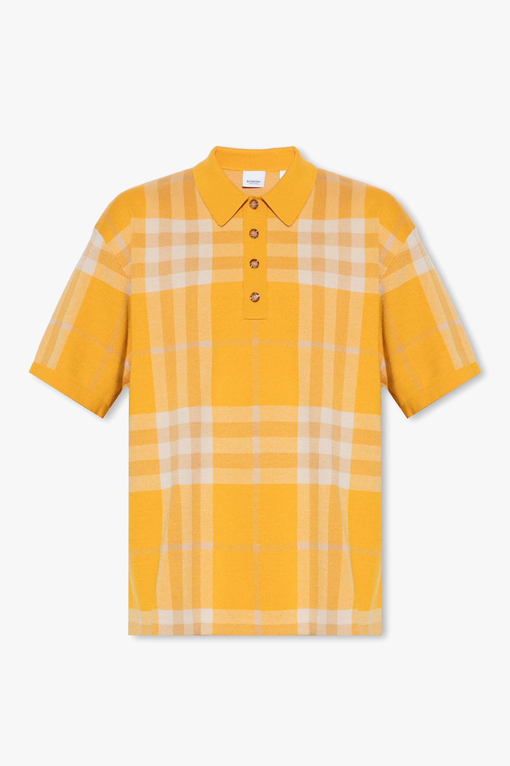 Burberry polo cheap shirt kids orange